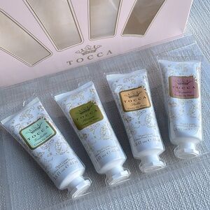 Tocca Crema Quartetto hand cream gift set